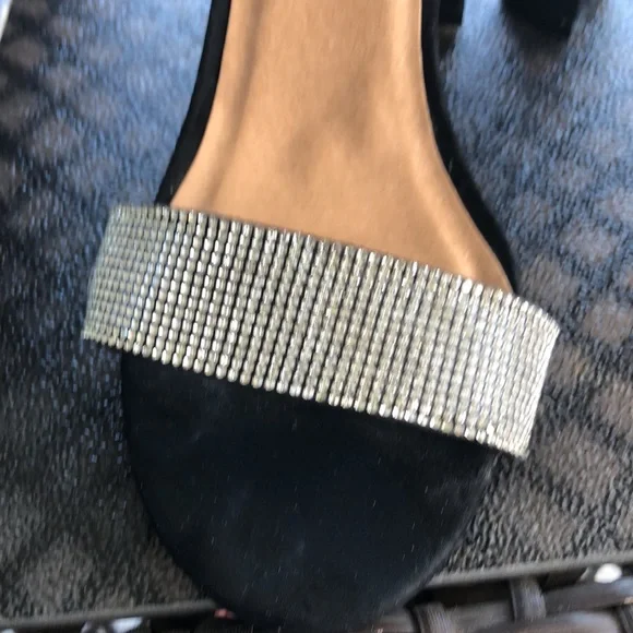 Daisy Fuentes Rhinestone Strappy heels- Size 11 - Picture 4 of 6
